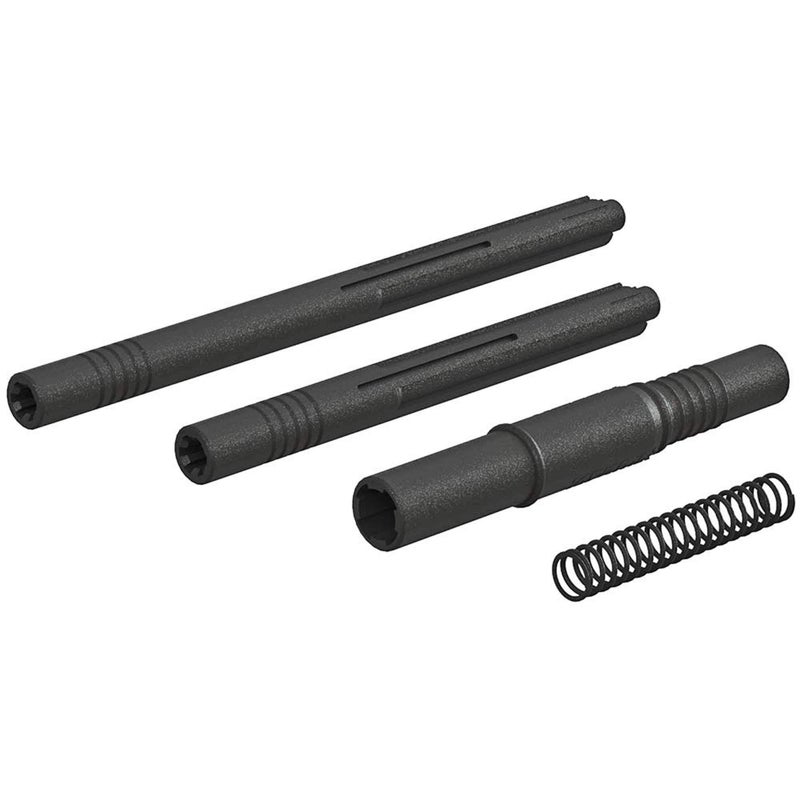 ARRMA Composite Center Slider Driveshaft: 4x4 BLX, ARAC3955 Black